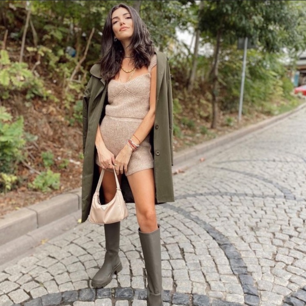 NWT Zara two piece sweater top and shorts set - Picture 5 of 16